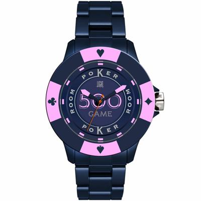 Unisex horloge Light Time POKER (Ø 41 mm)
