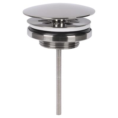 Differnz afvoerplug always open | mat chroom | 64mm