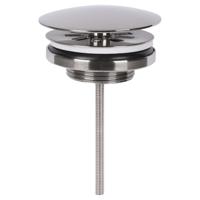 Differnz afvoerplug always open | mat chroom | 64mm