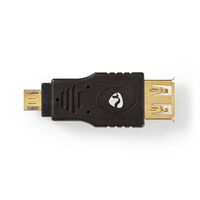 Nedis USB Micro-B Adapter | USB Micro-B Male | 1 stuks - CCBW60901AT CCBW60901AT - thumbnail
