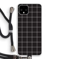 Rooster 2: Pixel 4 Transparant Hoesje met koord