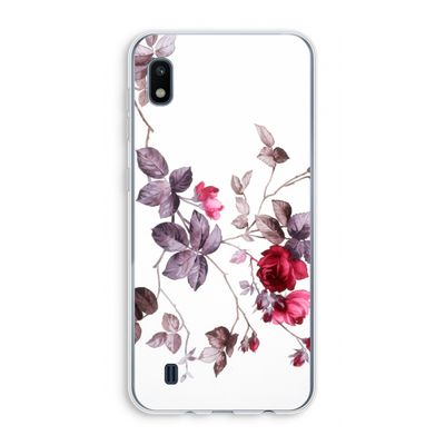 Mooie bloemen: Samsung Galaxy A10 Transparant Hoesje