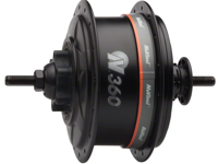 Shimano Nuvinci n360 achternaaf disc 6-punt 32 gaats zwart kaal