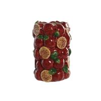Vaas Home ESPRIT Groen Kastanjebruin Keramisch 21 x 21 x 30 cm