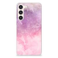 Smartphone hoesje Samsung Galaxy S23 Plus Pink Purple Paint