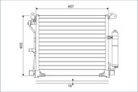 Condensor, airconditioning 822579