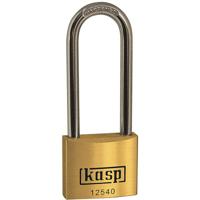 Kasp K12540L63A1 Hangslot 40 mm Gelijksluitend Goud-geel Sleutelslot