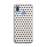 Hartjes: Samsung Galaxy A40 Transparant Hoesje