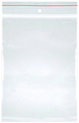 OFFICE products gripsealzakje, transparant, pak van 100 stuks, 170 x 230 mm