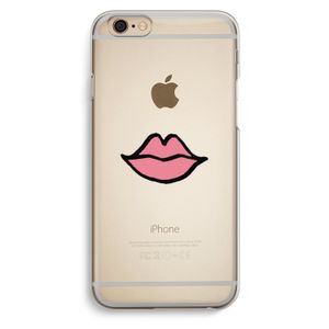 Kusje: iPhone 6 / 6S Transparant Hoesje