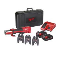 Milwaukee M18 BLHPT-202C U-Set FORCE LOGIC™ Accu hydraulische perstool 18V 2.0Ah in koffer - 4933451136