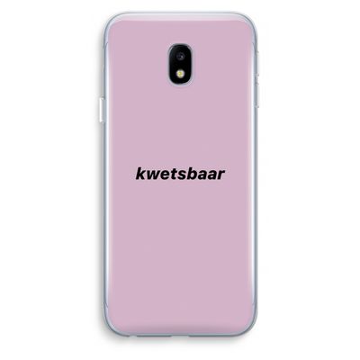 kwetsbaar: Samsung Galaxy J3 (2017) Transparant Hoesje