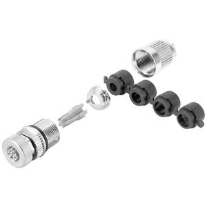 Weidmüller 2525620000 Sensor/actuator connector, geassembleerd M12 Bus, recht 1 stuk(s)