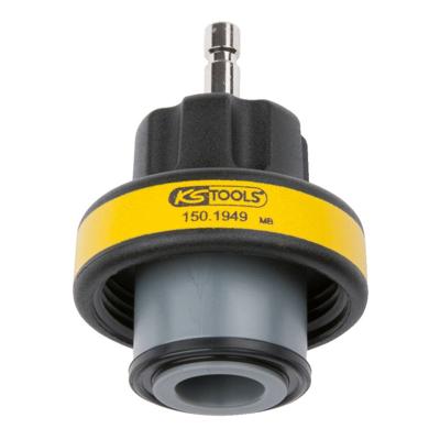 KS Tools 150.1949 Koelvloeistofadapter M52 x 3,0, geel