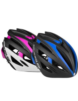 Powerslide Race Attack Fiets / Skeeler Helm S (50-54 Cm) Wit / Roze