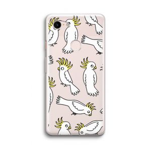 Papegaai: Google Pixel 3 Transparant Hoesje