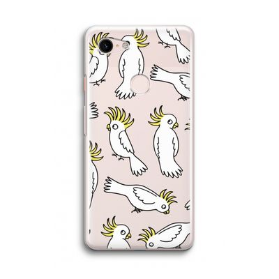 Papegaai: Google Pixel 3 Transparant Hoesje