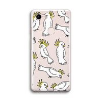 Papegaai: Google Pixel 3 Transparant Hoesje Papegaai: Google Pixel 3 Transparant Hoesje