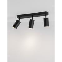 Lyora OpbouwspotMao 3-lichts zwart - 9011418