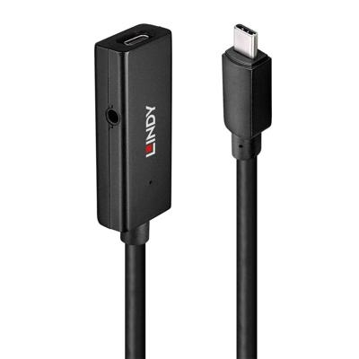 USB-C-kabel LINDY 43356 5 m Zwart