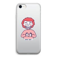 Hartje: iPhone SE 2020 Transparant Hoesje