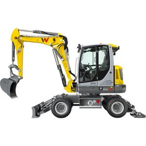 Siku 1:50 Wacker Neuson EW65 mobiele graafmachine