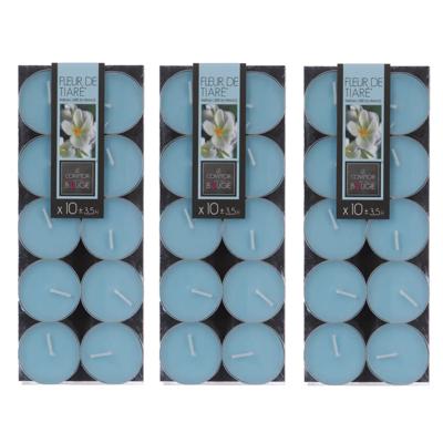 Atmosphera Geurtheelichtjes - 30x stuks - Tiare Sensueel Tropical geur - was/paraffine - 3,5 uur