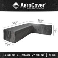 Loungesethoes hoekset rechts 330x255x100xH70 cm - Aerocover - thumbnail