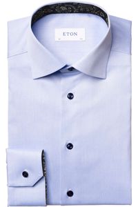 ETON Contemporary Fit Overhemd lichtblauw, Effen