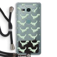Dinos: Sony Xperia XZ2 Compact Transparant Hoesje met koord