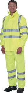 Prevent Zichtbaarheids-regenjack | maat XL | geel | 100% PES | 1 stuk - RJG/XL RJG/XL