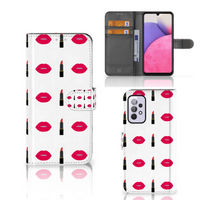 Samsung Galaxy A33 5G Telefoon Hoesje Lipstick Kiss