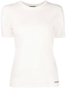 Jil Sander t-shirt à encolure ronde - Blanc