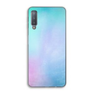 mist pastel: Samsung Galaxy A7 (2018) Transparant Hoesje