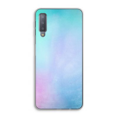 mist pastel: Samsung Galaxy A7 (2018) Transparant Hoesje