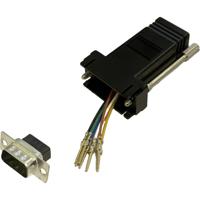 BKL Electronic 10121110 Adapter D-sub stekker 9-polig - RJ45-bus 1 stuk(s) Single