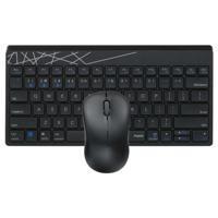 Rapoo Draadloze Combo set toestenbord en muis Multi-mode 8000M Toetsenbord Zwart