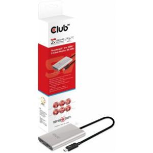CLUB3D Thunderbolt 3 to Dual HDMI 2.0 Adapter