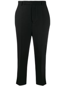 Rick Owens pantalon de costume crop - Noir