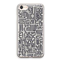 Moroccan Print: iPhone 8 Transparant Hoesje
