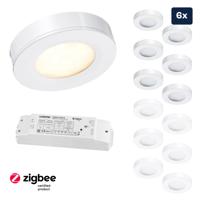 Set LED-opbouwspot Zigbee Adria wit 3W dimbaar