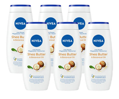 Nivea Shea Butter & Botanical Oil Soft Care Shower Voordeelverpakking Nivea Shea Butter & Botanical Oil Soft Care Shower Voordeelverpakking