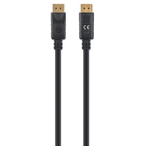 Manhattan 355568 DisplayPort-kabel DisplayPort Aansluitkabel DisplayPort-stekker, DisplayPort-stekker 1.00 m Zwart DisplayPort 1.4, Afgeschermd (drievoudig),