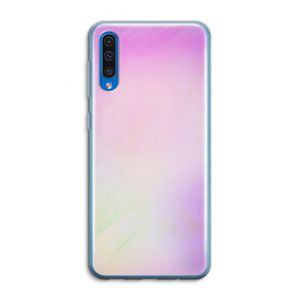 Flow mist pastel: Samsung Galaxy A50 Transparant Hoesje