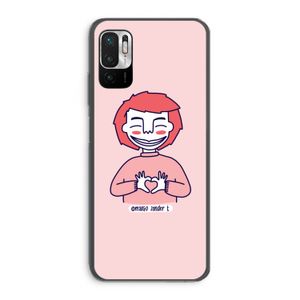 Hartje: Xiaomi Redmi Note 10 5G Transparant Hoesje