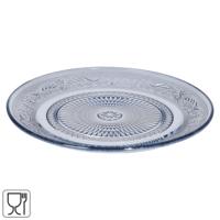 Bord met motief blauw 22,5 cm | 12 stuks