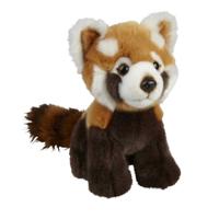 Ravensden Pluche knuffeldier - rode panda/beren knuffel - 18 cm - beren knuffel