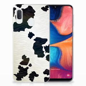 Samsung Galaxy A20e TPU Hoesje Koeienvlekken