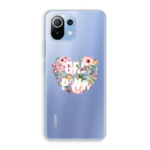 GRL PWR Flower: Xiaomi Mi 11 Lite Transparant Hoesje