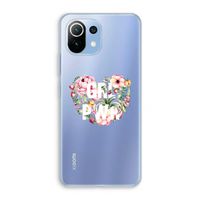 GRL PWR Flower: Xiaomi Mi 11 Lite Transparant Hoesje